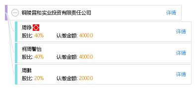铜陵昌和实业投资有限责任公司